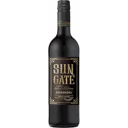 Вино Sun Gate Zinfandel 2020, красное, сухое, 13%, 0,75 л (35395)