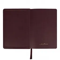 Щоденник діловий Leo Planner 2027 Royal А5 твердий бордовий 368 сторінок (252770) - мініатюра 3