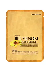 Тканинна маска з екстрактом бджолиного яда Baroness Bee Venom Mask Sheet
