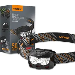 Налобний світлодіодний ліхтарик Videx VLF-H055D 500 Lm 5000 K (VLF-H055D) - мініатюра 2
