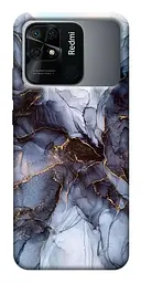 Чохол Demsky Чорно-білий мармур для Xiaomi Redmi 10C