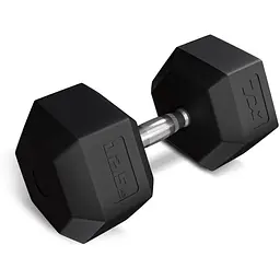 Гантеля шестигранна прогумована TX-125RD Trex Sport 12,5кг