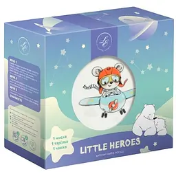 Набір дитячого посуду Limited Edition Little Pilot 3 предмети (C772) - мініатюра 2
