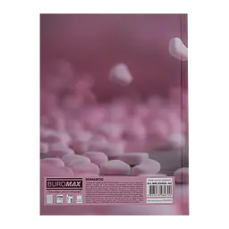 Щоденник недатований Buromax Romantic поліграфічний A5 336 сторінок світло-рожевий (BM.20400-43) - мініатюра 2