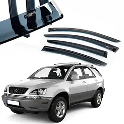 Дефлектори вікон вітровики HIC для Lexus RX II 300 / 350 / 400 2004-2009 (LE08)