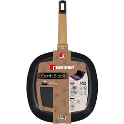 Сковорода Bergner Гриль Earth Black 28 см (BG-34625-BK) - мініатюра 4
