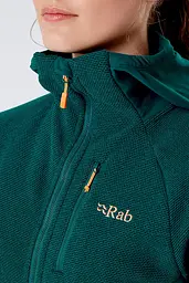 Толстовка Rab Women's Capacitor Hoody 14 Темно-бірюзовий - мініатюра 4