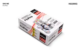 Комплект світлодіодних ламп Sho-Me F6-Pro 9005 35W - мініатюра 3