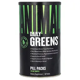 Формула Зелених Суперфудів - Фітомікс Animal Daily Greens® - 30 пакетів