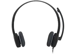 Гарнитура Logitech Stereo Headset H151 (981-000589) - миниатюра 2