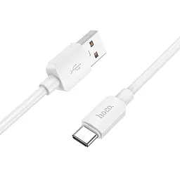Кабель Hoco X96 Hyper 27W charging data cable Type-C White