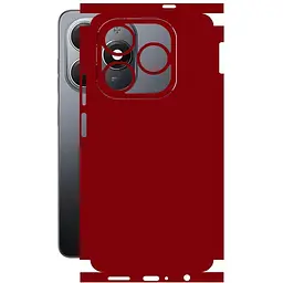 Защитная пленка StatusSKIN для Tecno Spark 20 Pro Корпус Винил Металлик красный