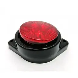 Габарит LED круглий / 24V / 5 діодів / Червоний 1 шт. (C 16)