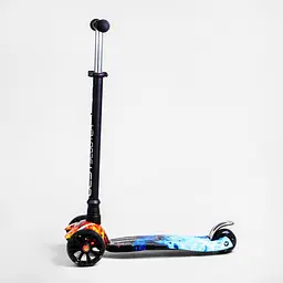 Самокат Maxi Best Scooter 59х15х30 см Різнобарвний 000231322 - мініатюра 3