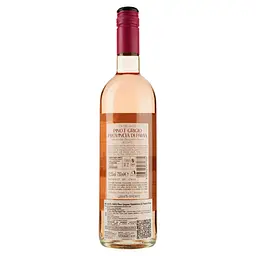 Вино Ca Del Lago Pinot Grigio Delle Venezie Rosato DOC Veneto рожеве сухе 0.75 л - мініатюра 2