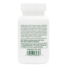 Вітаміни та мінерали Natures Plus Copper 3 mg, 90 таблеток - мініатюра 3