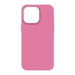 Силиконовый чехол для Apple iPhone 15 Pro, ICON2 Case, розовый, противоударный, панель, защита всего корпуса, матовая поверхность Soft Touch, выступает над дисплеем, совместим с защитными стеклами и пленками, с микрофиброй, ArmorStandart (ARM77019)