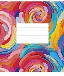 Зошит загальний Школярик Star Color notes у клітинку 24 аркушів 25 шт. (024-3368K) - мініатюра 2