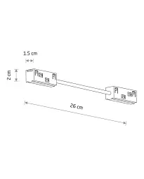 З'єднувач кутовий провідний Nowodvorski 11617 LVM Corner Conductive Module IP20 білий - мініатюра 2