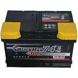 Акумулятор BlackMax B4008 74Ah Ев (-/+) 700EN 278x175x190 мм