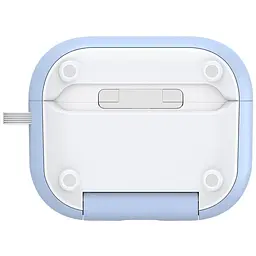 Ударостійкий футляр Dux Ducis Armor Series для AirPods Pro 3 White / Blue - мініатюра 3