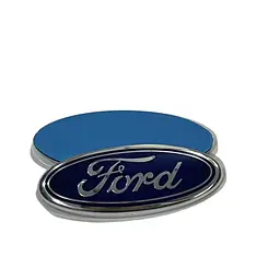 Емблема Ford синя 150х60 мм метал (на скотчі) - мініатюра 2