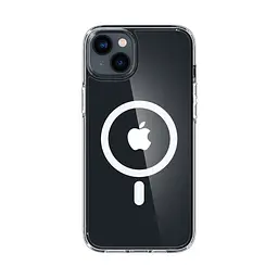 Чехол Spigen Ultra Hybrid Mag Safe для iPhone 14 Plus White (ACS04902) + защитное стекло