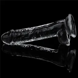 Фалоімітатор - Flawless Clear Dildo 7.5" Clear - мініатюра 4