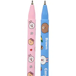 Ручка кулькова Yes Line Friends 0.7 мм синя (412174) - мініатюра 3
