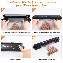 Вакууматор автоматичний з пакетами Vacuum SeaIer-S SPR 00007471/4 - мініатюра 2