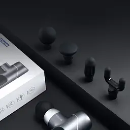 Ударний масажер для тіла Xiaomi Yolanda Massage Gun J2 Black - мініатюра 4
