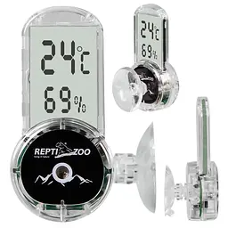 Гігрометр - термометр цифровий Repti-Zoo 4-sides Thermometer Hygrometer (SH135) - мініатюра 5