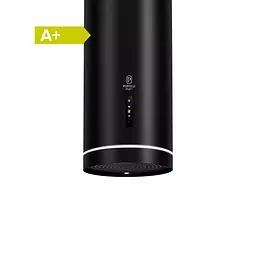 Витяжка острівна Perfelli Design Isola 35 Nero Silenzio