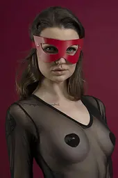 Маска в наявності Feral Feelings - Mistery Mask натуральна шкіра - мініатюра 2