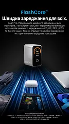 Мережевий GaN зарядний пристрій Vention Dash Pro до 140 Вт 3 USB-C + 1 USB-A сріблястий (TZ-FCOI0-EU) - мініатюра 12
