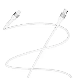 Кабель для заряджання та обміну даними Yoki YK-EX11 EXTRA Series Type-C to Lightning 30W 3A/10V 1.2 m White - мініатюра 3