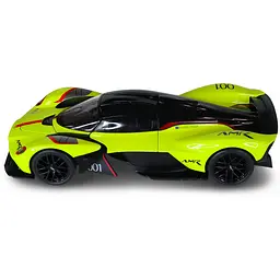 Автомодель - Aston Martin Valkyrie жовтий 1:18 (250937AMVKLG) - мініатюра 5