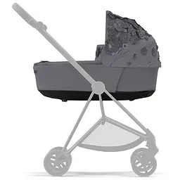 Люлька Cybex Mios Lux Simply flowers grey, сірий (522000801) - мініатюра 3