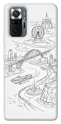 TPU чохол Demsky Dnipro spirit для Xiaomi Redmi Note 10 Pro