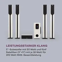Домашній кінотеатр Auna Areal Elegance 5.1 (10034855) - мініатюра 4