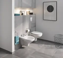 Біде підвісне Grohe Bau Ceramic 39433000, Білий - мініатюра 2