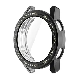 Комплект Tamister для годинника Xiaomi Watch S1 Active чорний (чохол + металевий ремінець 22 мм) - мініатюра 3
