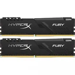 Модуль пам'яті HyperX DDR4 16Gb (2x8) Kingston Fury Black 3200 Mhz HX432C16FB3K2/16 (HX432C16FB3K2/16) Б/в