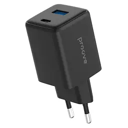 МЗП Proove Pocket GaN 45W (Type-C + USB) black - мініатюра 2