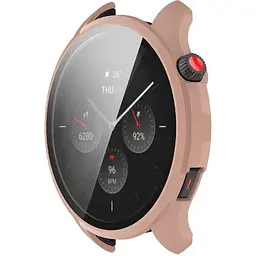 Чохол-накладка DK Пластик Gloss Glass Full Cover для Xiaomi Amazfit GTR 4 (pink) - мініатюра 2