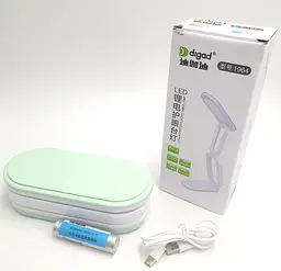 LED-лампа трансформер 30 см сенсорна світлодіодна 4 W настільна акумуляторна (знімний 18650 3000 mAh) 3000–6000 K Digad 1964 - мініатюра 8