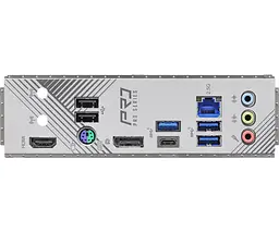 ASRock B760M PRO RS (1700/B760, 4*DDR5, 2xPCIex16, 4xSATAІІІ, 3xM.2, 2.5GLan, 7.1ch, mATX) - мініатюра 5