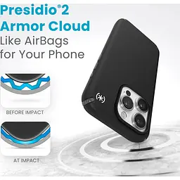 Оригінальний протиударний чохол Speck Presidio2 Pro MagSafe для Iphone 15 Pro (6.1") Black 150564-3205 - мініатюра 12