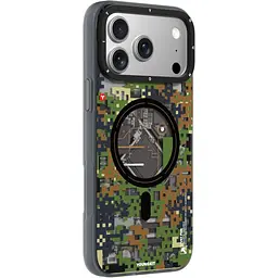 Чохол YoungKit Camouflage with Magnetic Ring для Apple iPhone 17 Pro Max Jungle Camo [168236] - мініатюра 2