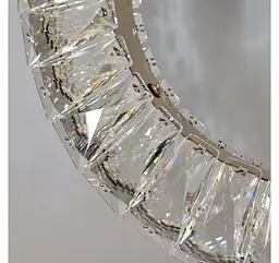 Одинарний кришталевий LED-підвіс Artlight 7270/201GD кільце, золото, 23 Вт - мініатюра 6